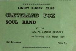 cleveland fox ticket Alsager